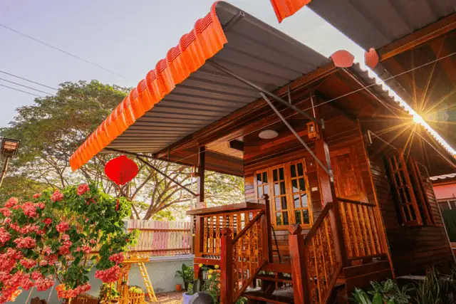 ห้องสแตนดาร์ด สำหรับ 2 ท่าน บ้านสวนรีสอร์ท รีสอร์ทลำปาง ที่พักเกาะคา
