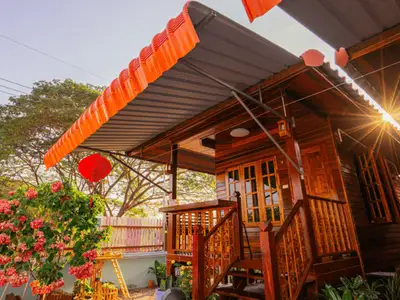 แบบที่พักบ้านสวนรีสอร์ท ที่-1