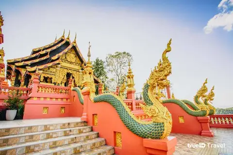 วัดพระธาตุดอยพระฌาน เกาะคา ลำปาง บรรยากาศท่องเที่ยวใกล้บ้านสวนรีสอร์ท รูปที่ 2