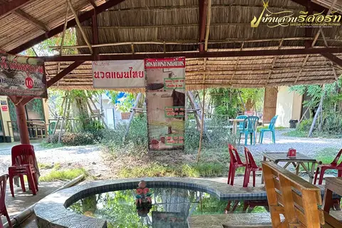 บ่อน้ำแร่โป่งร้อน (เกาะคาออนเซ็น) เกาะคา ลำปาง บรรยากาศท่องเที่ยวใกล้บ้านสวนรีสอร์ท รูปที่ 2