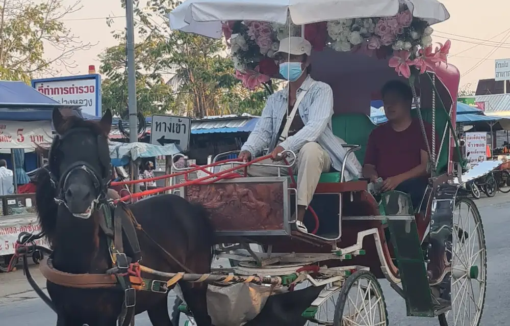 นั่งรถม้าชมเมืองลำปาง อำเภอเมือง ลำปาง — ที่เที่ยวใกล้บ้านสวนรีสอร์ท ที่พักเกาะคา ลำปาง