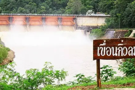 เขื่อนกิ่วลม ลำปาง ล่องแพชมทะเลสาบกลางหุบเขา อำเภอเมืองลำปาง
